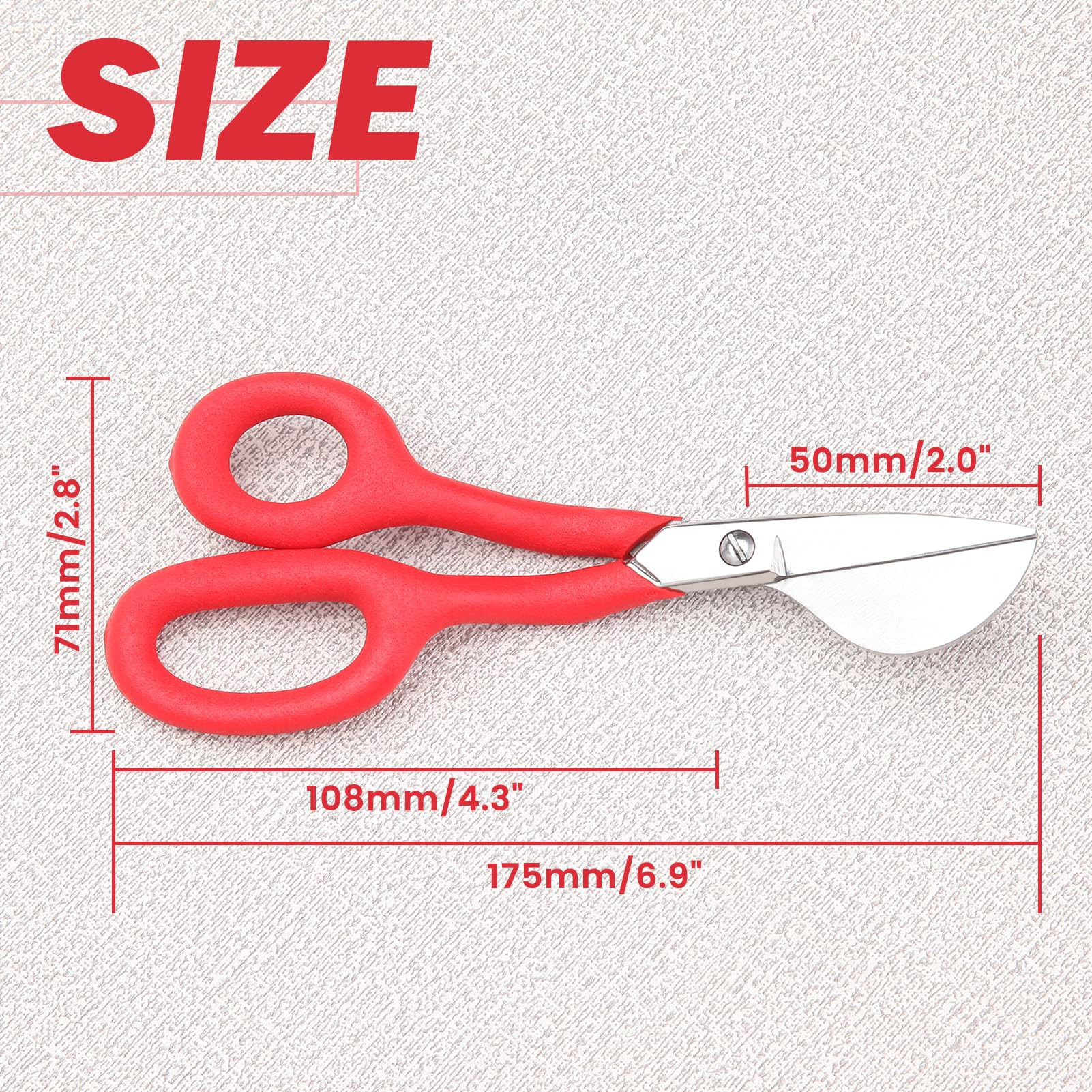 Amazon.co.jp: LEONTOOL ダックビル鋏 ダックビルはさみ